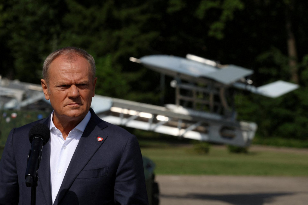 Poľský premiér Donald Tusk. FOTO: Reuters
