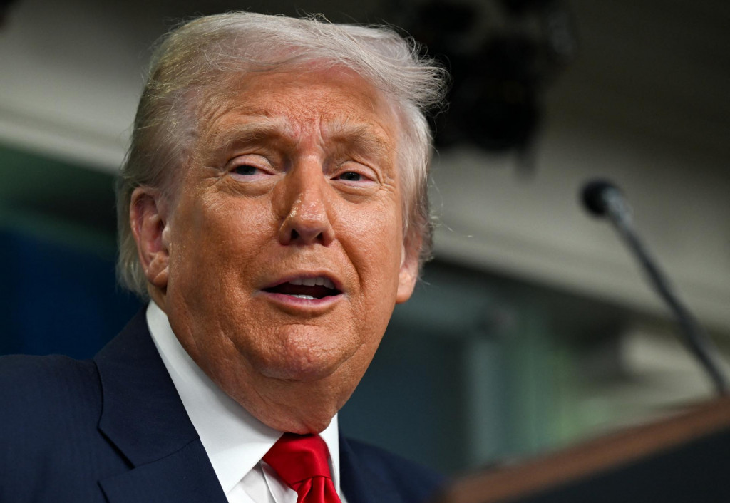 Na snímke americký prezident Donald Trump. FOTO: REUTERS