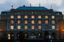 Pohľad na budovu Karlovej univerzity, kde došlo k streľbe v Prahe v Českej republike. FOTO: Reuters