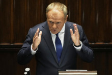 Poľský premiér Donald Tusk. FOTO: Reuters