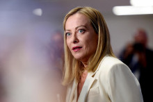 Na snímke talianska premiérka Giorgia Meloniová. FOTO: REUTERS