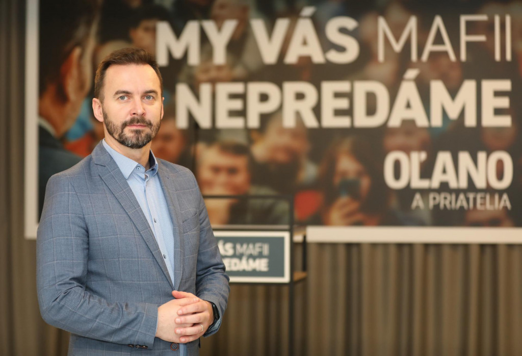 Poslanec hnutia Slovensko Michal Šipoš. FOTO: HN/Peter Mayer