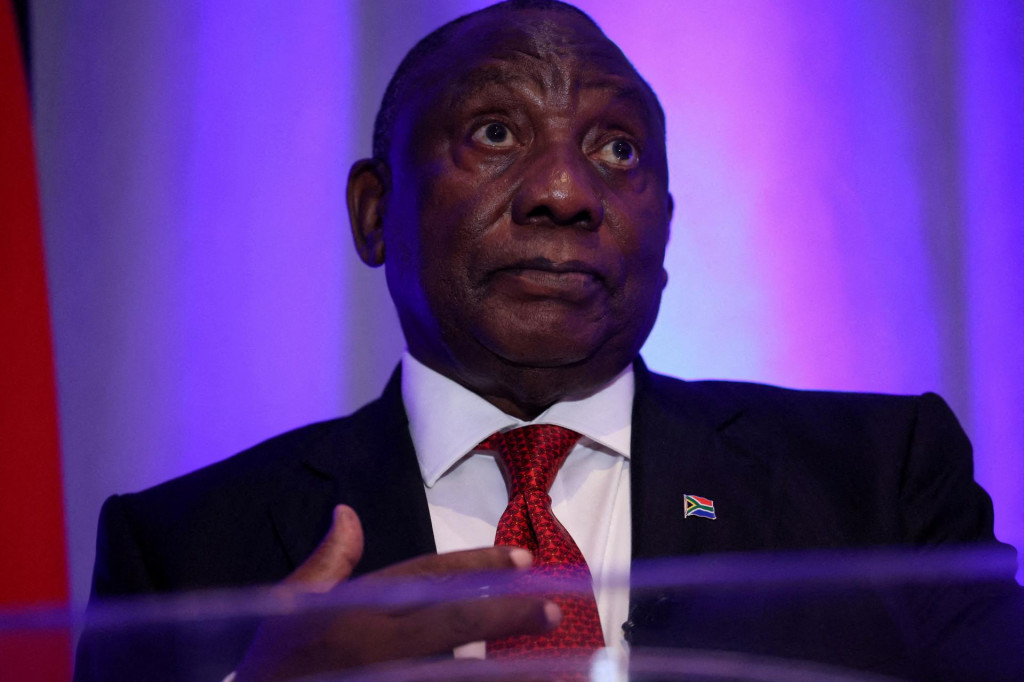 Juhoafrický prezident Cyril Ramaphosa. FOTO: REUTERS