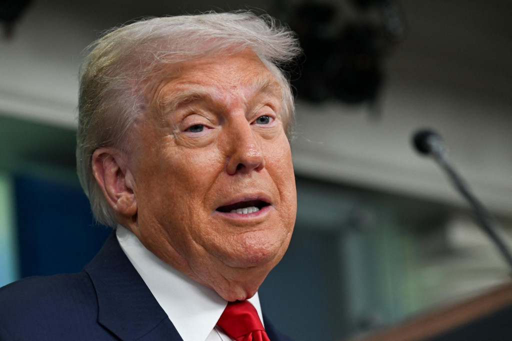 Na snímke americký prezident Donald Trump. FOTO: REUTERS