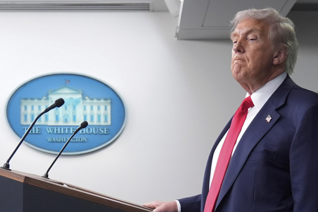 Na snímke prezident USA Donald Trump. FOTO: TASR/AP