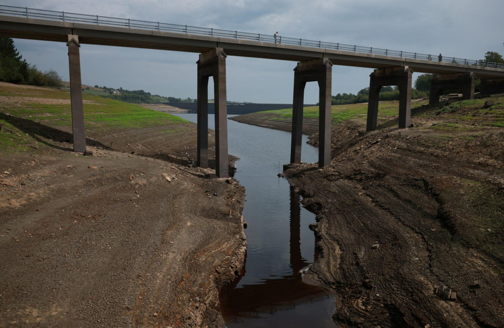 Prvých šesť mesiacov tohto roka bolo v Anglicku najsuchších od roku 1976. FOTO: Reuters