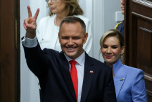 Poľský prezident Karol Nawrocki. FOTO: Reuters