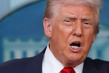 Na snímke americký prezident Donald Trump, iniciátor nových colných sadzieb. FOTO: REUTERS