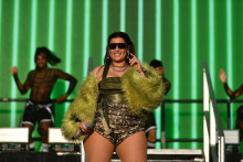 Nelly Furtado na nedávnom koncerte.