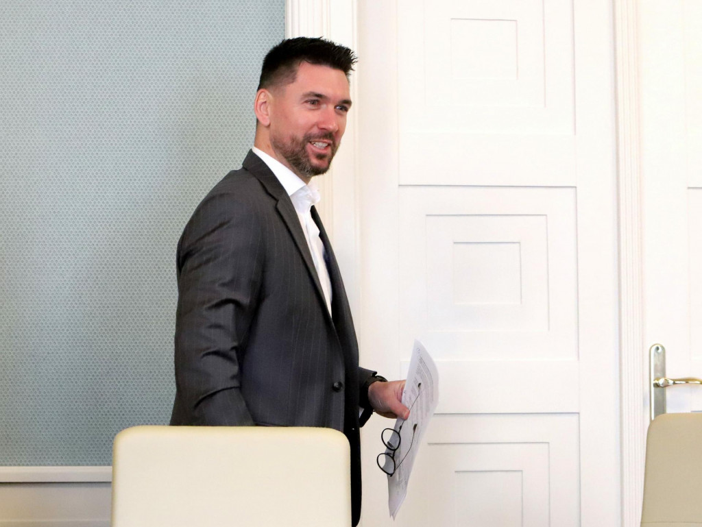 Na snímke minister pôdohospodárstva a rozvoja vidieka Richard Takáč. FOTO: TASR/Ján Krošlák