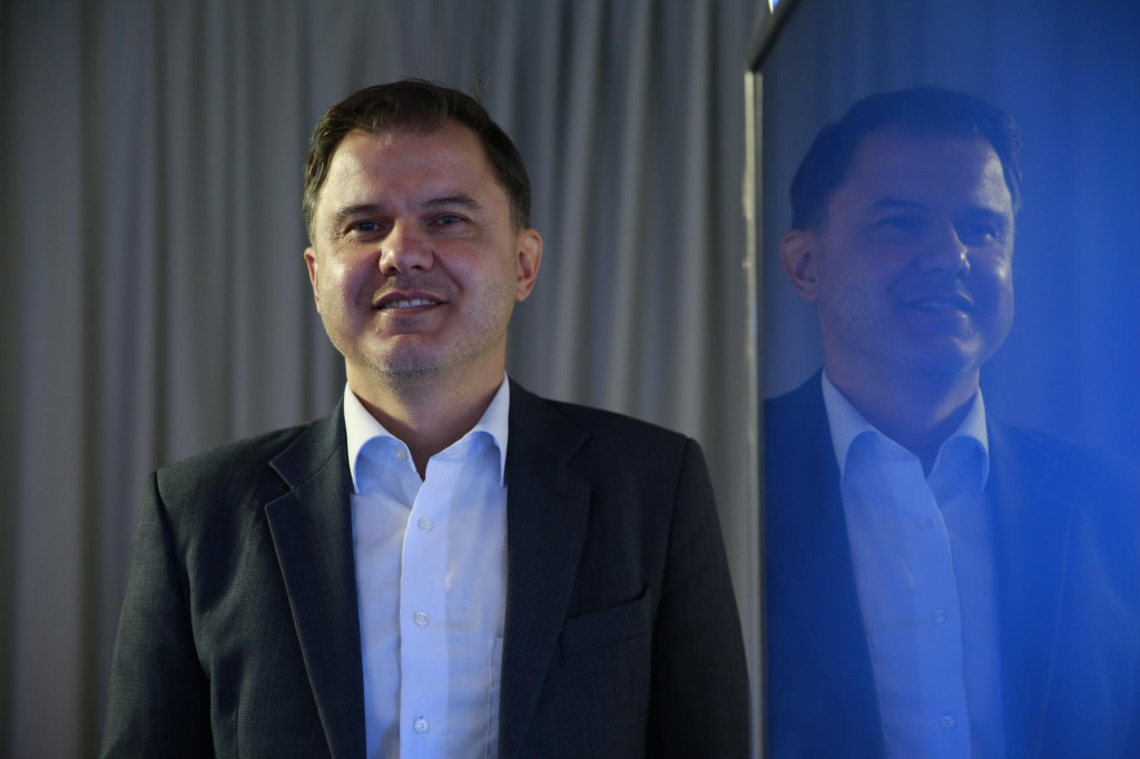 Patrik Križanský je riaditeľ riaditeľom Slovenskej asociácie pre elektromobilitu. FOTO: HN/Matej Duman