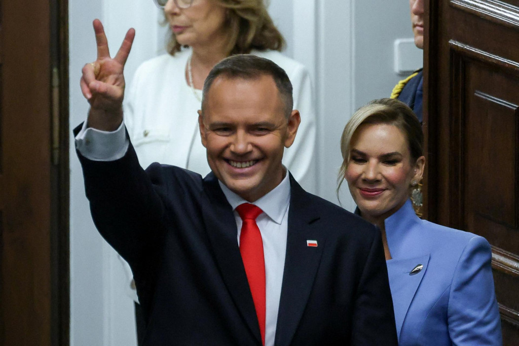 Poľský prezident Karol Nawrocki. FOTO: Reuters