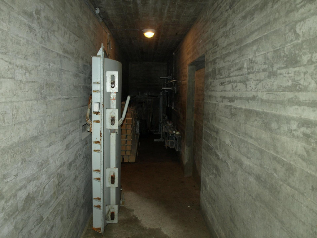 Jadrový bunker Regan Vest v dánskom Skorpingu, postavený počas studenej vojny.