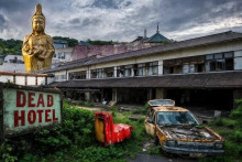 Opustený rezort v Japonsku