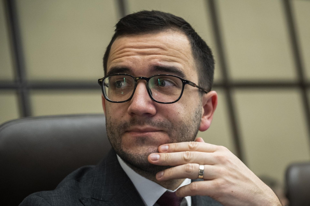 Poslanec z opozičného hnutia Slovensko Július Jakab. FOTO: TASR/Jaroslav Novák