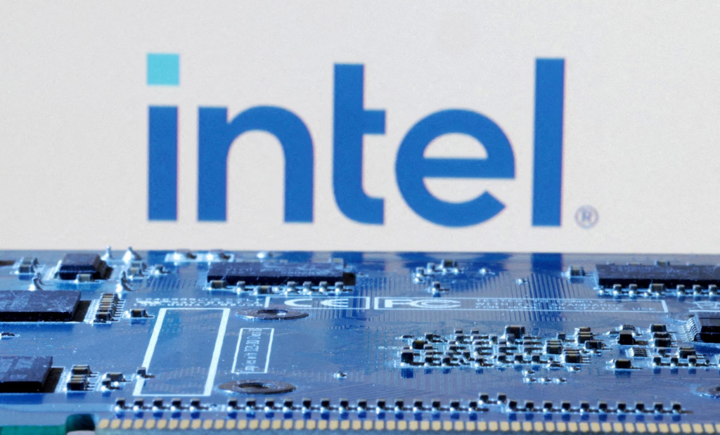 Logo spoločnosti Intel. FOTO: Reuters