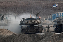 Izraelský tank. FOTO: Reuters