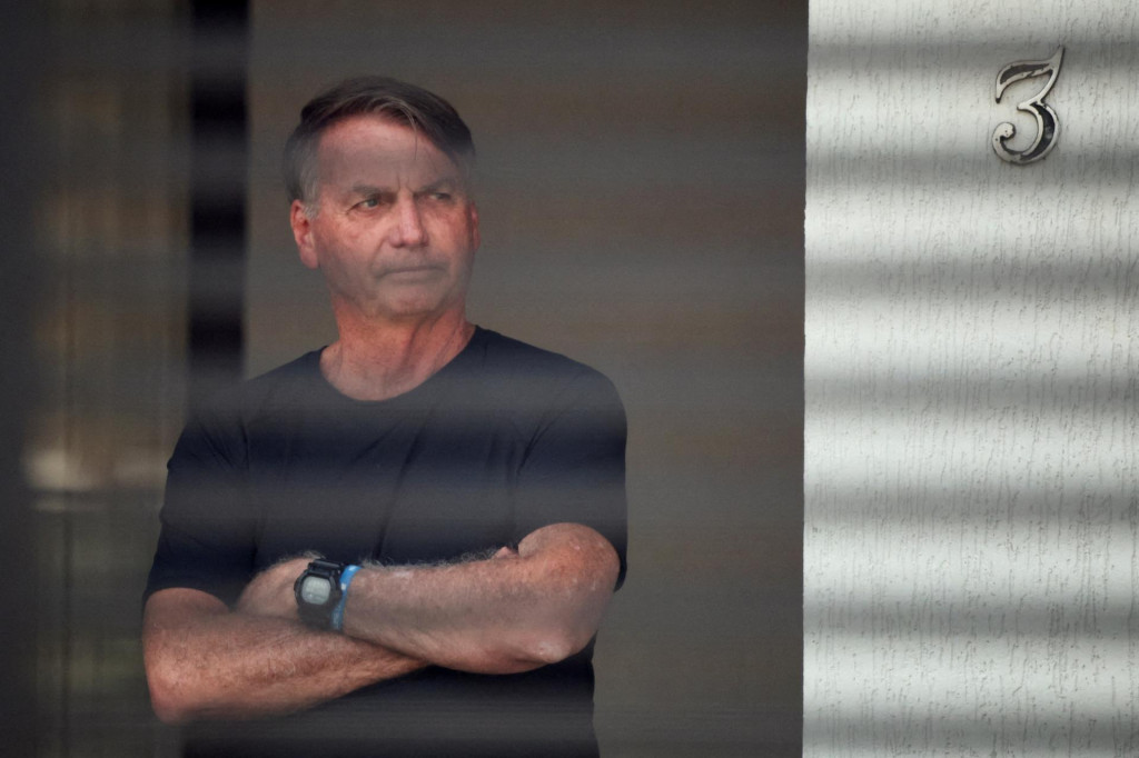 Brazílsky exprezident Jair Bolsonaro. FOTO: Reuters