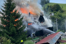 Požiar penziónu Jánošíkov dvor