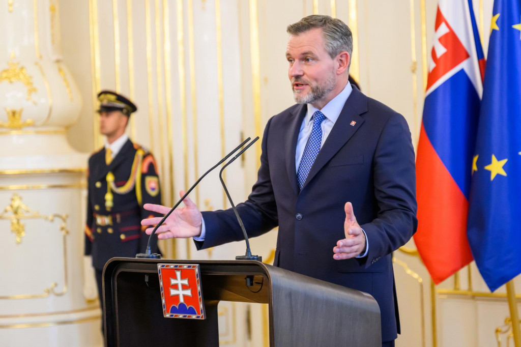 Prezident Peter Pellegrini. FOTO: TASR/Jaroslav Novák