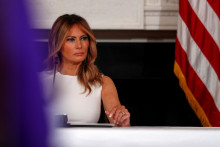 Prvá dáma USA Melania Trumpová. FOTO: Reuters