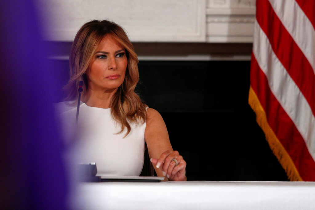 Prvá dáma USA Melania Trumpová. FOTO: Reuters