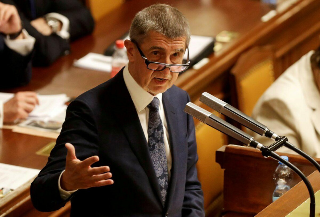 Bývalý český premiér a predseda hnutia ANO Andrej Babiš. FOTO: Reuters