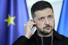 Ukrajinský prezident Volodymyr Zelenskyj. FOTO: TASR/AP