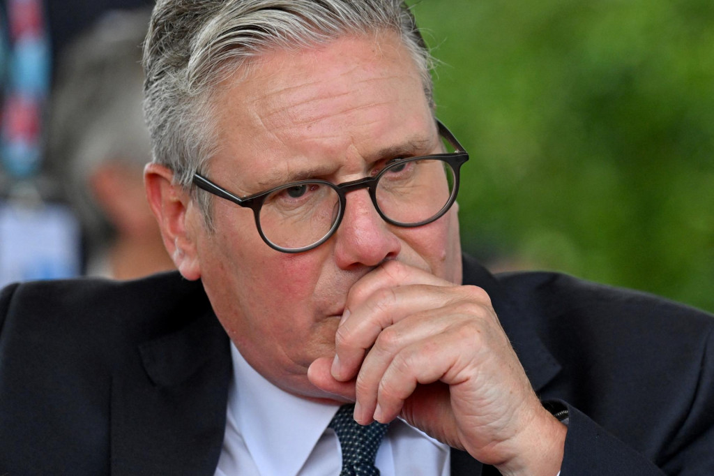 Na snímke britský premiér Keir Starmer. FOTO: REUTERS