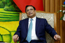 Predseda vlády Vietnamu Pham Minh Chính FOTO: Reuters