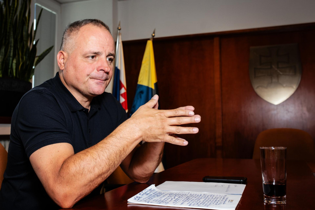 Na snímke predseda Bratislavského samosprávneho kraja Juraj Droba. FOTO: Spodniaková Miroslava