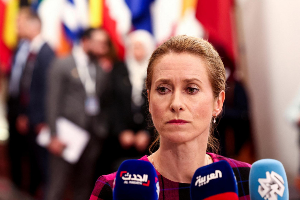 Šéfka európskej diplomacie Kaja Kallasová. FOTO: REUTERS