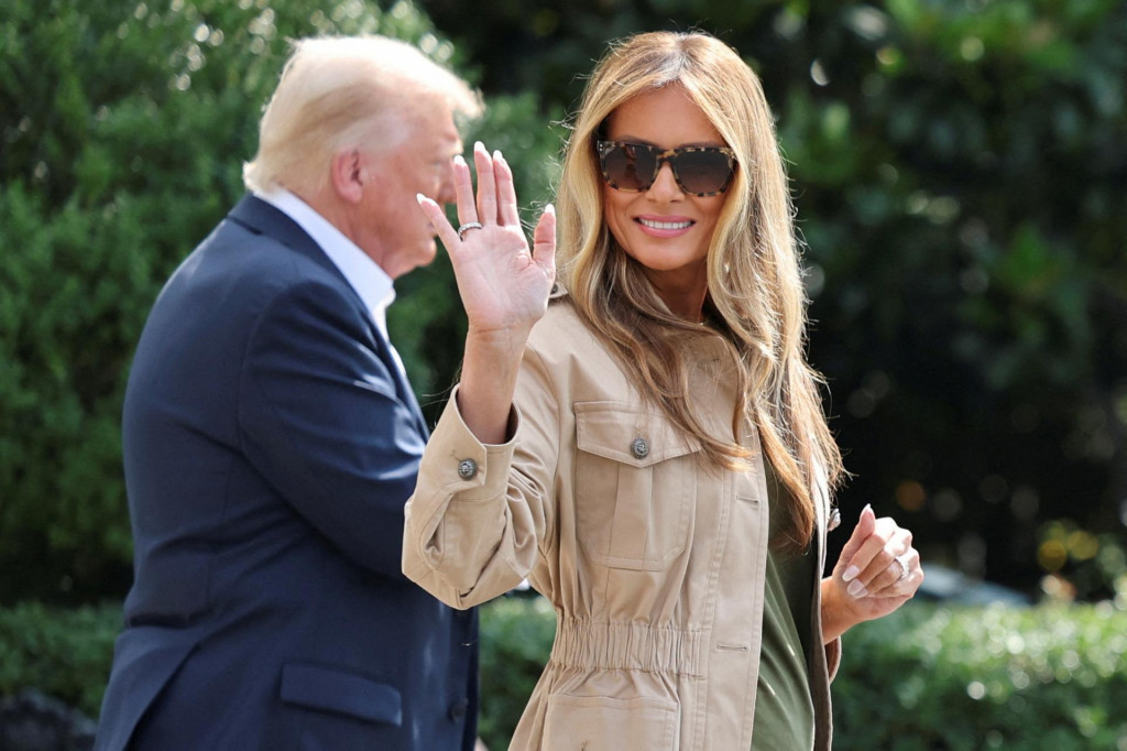 Prvá dáma USA Melania Trump. FOTO: Reuters