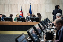 Archívna snímka z rokovania ministrov na Úrade vlády Slovenskej republiky. FOTO: Úrad vlády