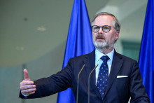 Český premiér Petr Fiala. FOTO: Reuters