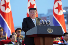 Severokórejský vodca Kim Čong-un. FOTO: REUTERS/KCNA