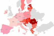 Inflácia v EÚ v júli 2025. FOTO: Eurostat