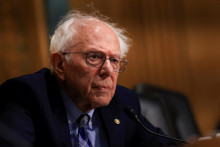 Ľavicový americký senátor Bernie Sanders. FOTO: Reuters