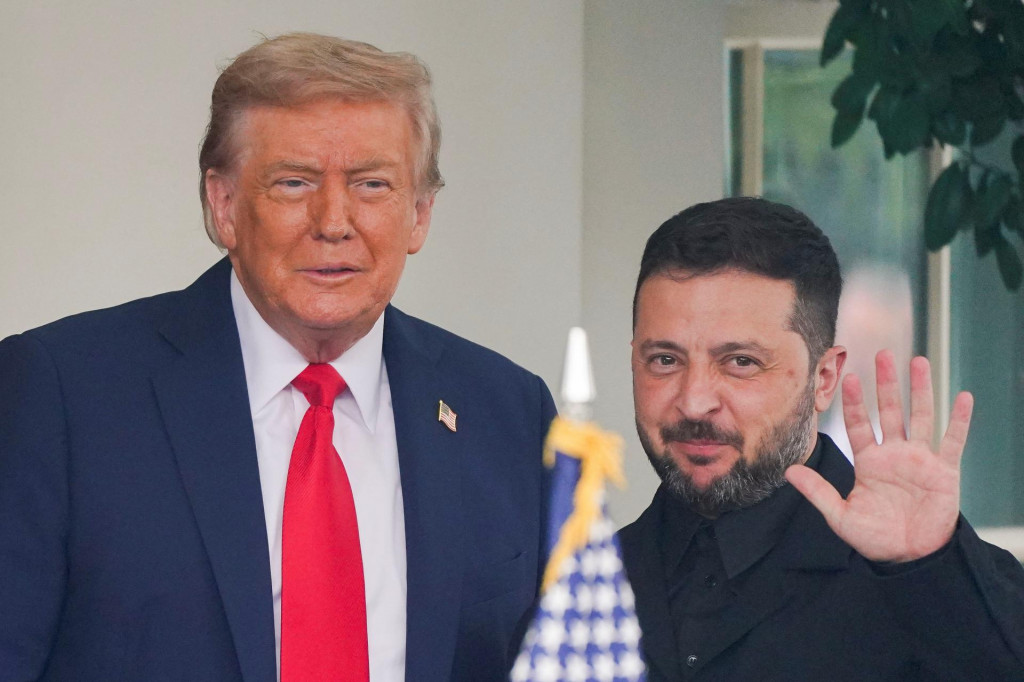 Americký prezident Donald Trump a ukrajinský prezident Volodymyr Zelenskyj. FOTO: REUTERS
