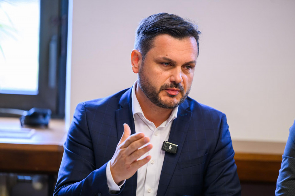 Na snímke člen Výboru Národnej rady pre zdravotníctvo Peter Stachura (KDH). FOTO: TASR/Jaroslav Novák