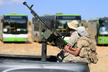 Bojovník Hizballáhu. FOTO: Reuters