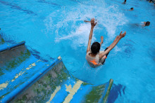 Spory o vlastníctvo aquaparku trvajú už takmer 9 rokov, týkajú sa majetku v hodnote približne 70 miliónov eur. FOTO: Ilustračné foto Reuters