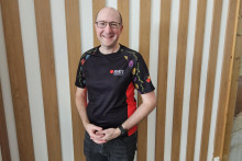 Timothy Wiley sa začiatkom júla zúčastnil v Bratislave na treťom ročníku Európskej letnej školy umelej inteligencie. FOTO: ESSAI/Pavel Šafránek