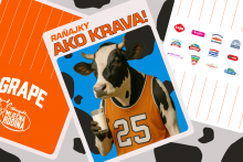 Raňajky ako krava! od Slovenskej mliečnej rodiny a agentúry JANDL.