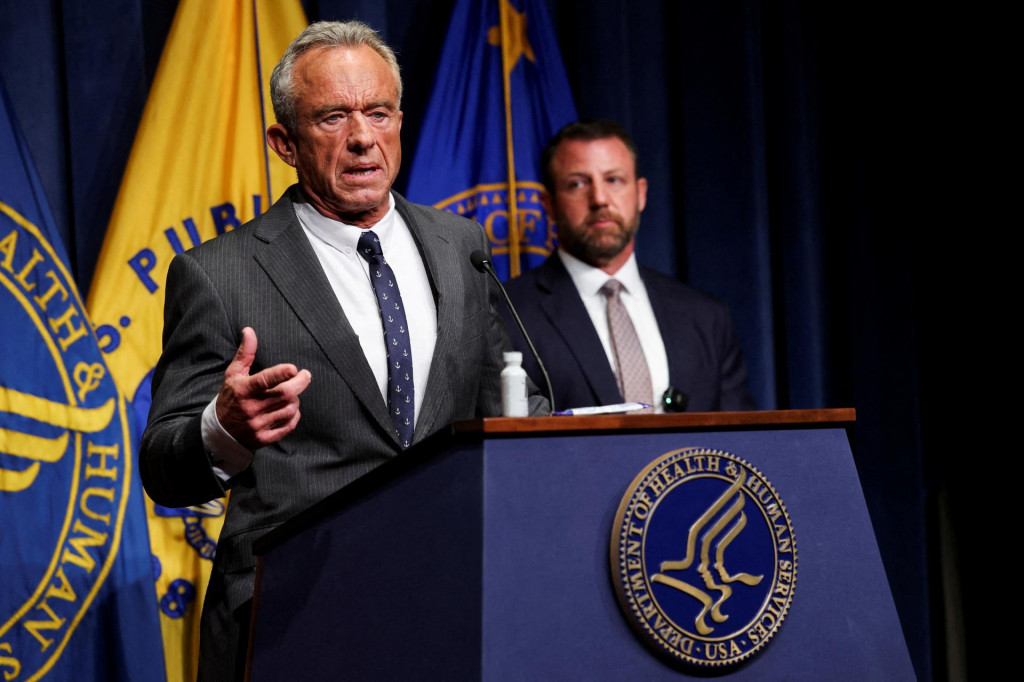 Americký minister zdravotníctva Robert F. Kennedy, Jr. FOTO: REUTERS