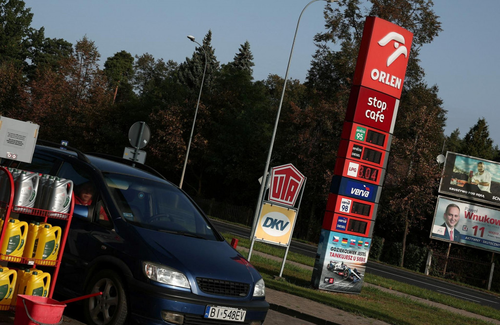 Energetický biznis PKN Orlen zaznamenal rast jadrového zisku v medziročnom porovnaní o 368 miliónov zlotých a spotrebiteľská divízia vykázala medziročný rast zisku o 363 miliónov zlotých. FOTO: REUTERS