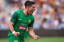 Slovenský futbalista Adrián Kaprálik. FOTO: TASR/Daniel Stehlík