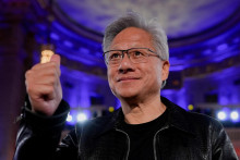 Šéf Nvidie Jensen Huang. FOTO: REUTERS