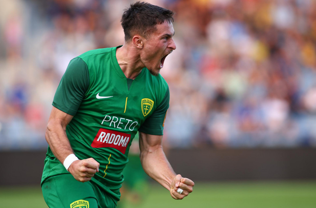 Slovenský futbalista Adrián Kaprálik. FOTO: TASR/Daniel Stehlík