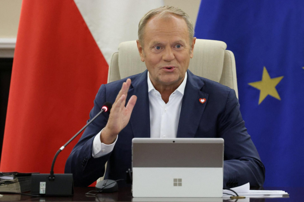 Poľský premiér Donald Tusk. FOTO: Reuters